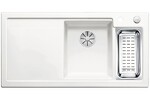 Превью картинка Гранитная мойка Blanсo AXON II 6 S (чаша справа) керамика PuraPlus глянцевый белый  с кл.-авт. InFino #1