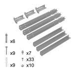 Превью картинка Островная вытяжка Meferi TUBE35BK ISLA ULTRA #9