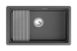 Превью картинка Кварцевая мойка GRANULA 7303iU, ЧЁРНЫЙ #3