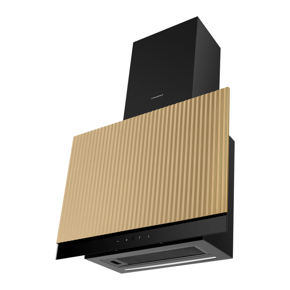 Фото Наклонная вытяжка Maunfeld Fermana 60 Gold 