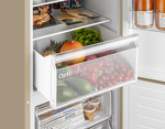 Превью картинка Холодильник с нижней морозилкой Weissgauff WRK 2010 D Inverter NoFrost Beige Soft Close #24