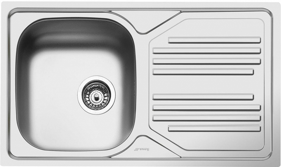 Фото Металлическая мойка Smeg LYP861D