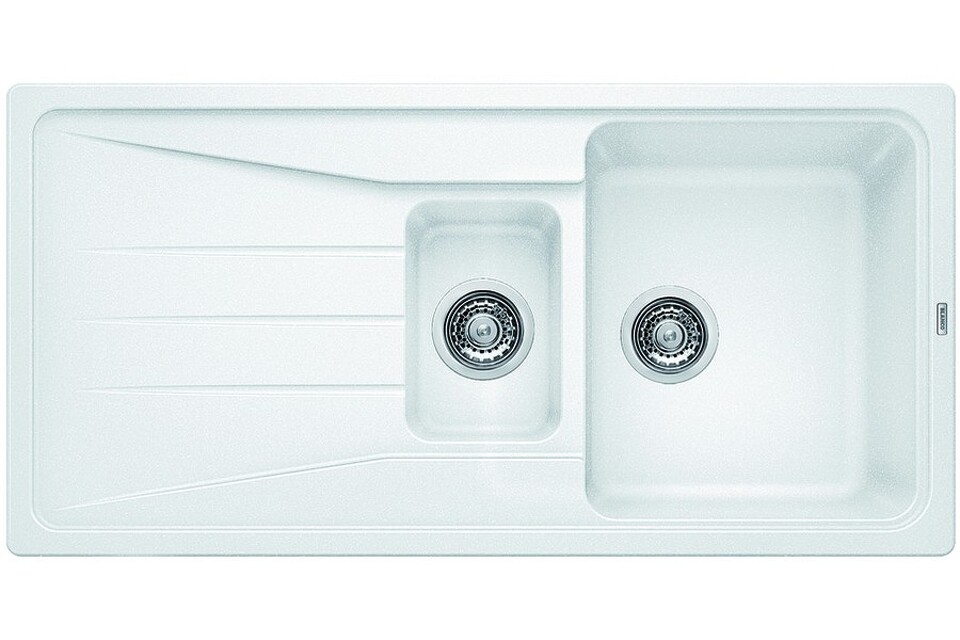 Фото Гранитная мойка Blanсo SONA 6S SILGRANIT PuraDur белый