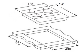 Картинка Weissgauff HG 451 WFh