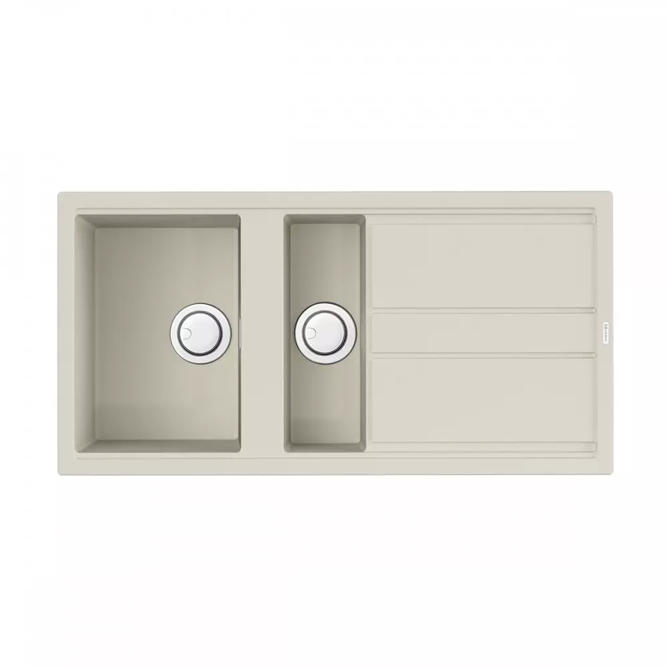 Фото Гранитная мойка Omoikiri Kitagawa 100-2-WH Artceramic/белый