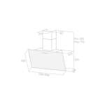 Превью картинка Наклонная вытяжка Elica SHIRE WH/A/90 NO PLUG #2