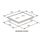Превью картинка Индукционная варочная панель Meferi MIH602BK POWER #12