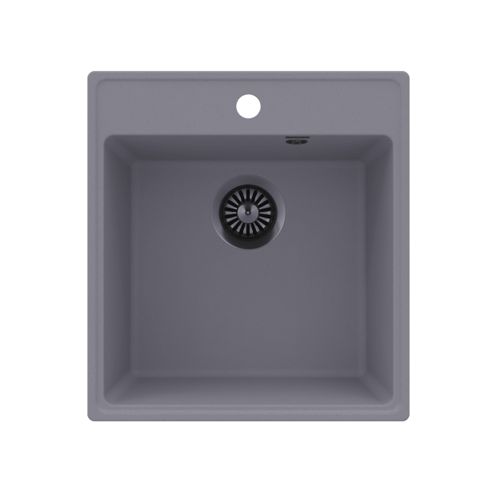 Фото Кварцевая мойка Maunfeld MFQS-460LGR