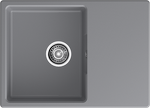 Превью картинка Кварцевая мойка GranFest GF-URBAN 668L Темно-серый #1