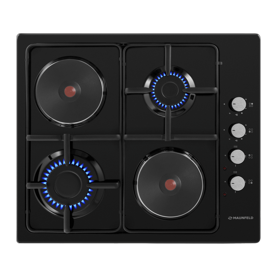 Фото Комбинированная варочная панель Maunfeld EEHE.64.5EB\KG