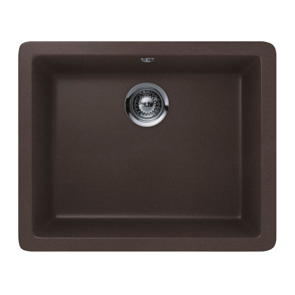 Фото Гранитная мойка SCHOCK QUADRO 60 CRISTALITE мокка
