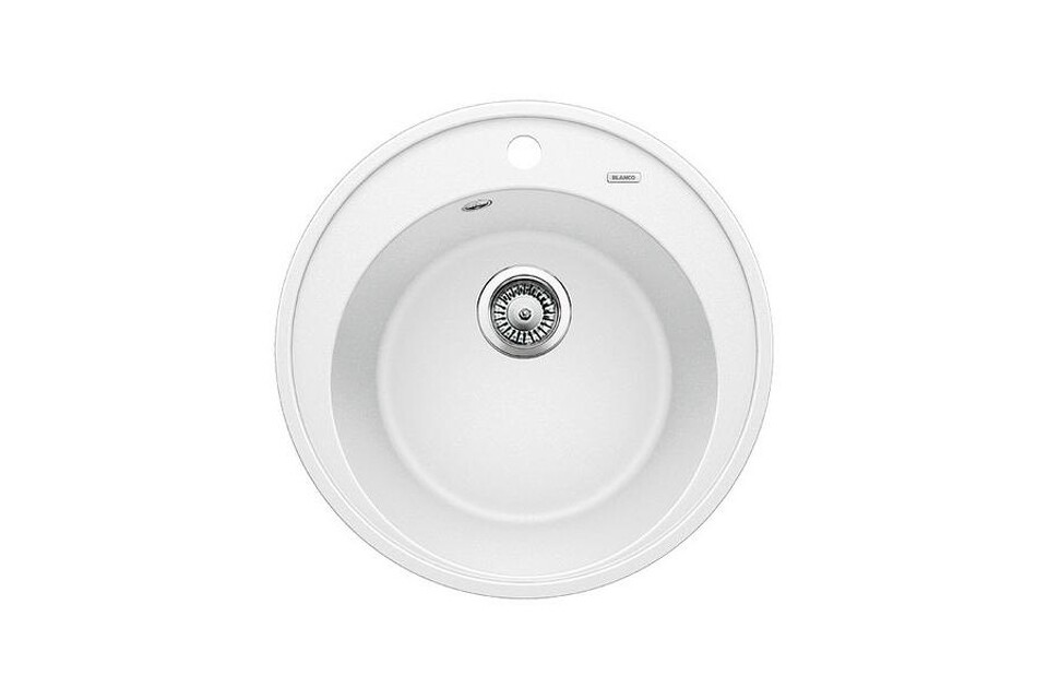 Фото Гранитная мойка Blanсo RIONA 45 SILGRANIT белый