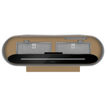 Превью картинка Цилиндрическая вытяжка Maunfeld MURANO 80 Gold #10