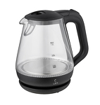 Превью картинка Чайник Lex LX 3003-1, чайник стеклянный (черный) #3