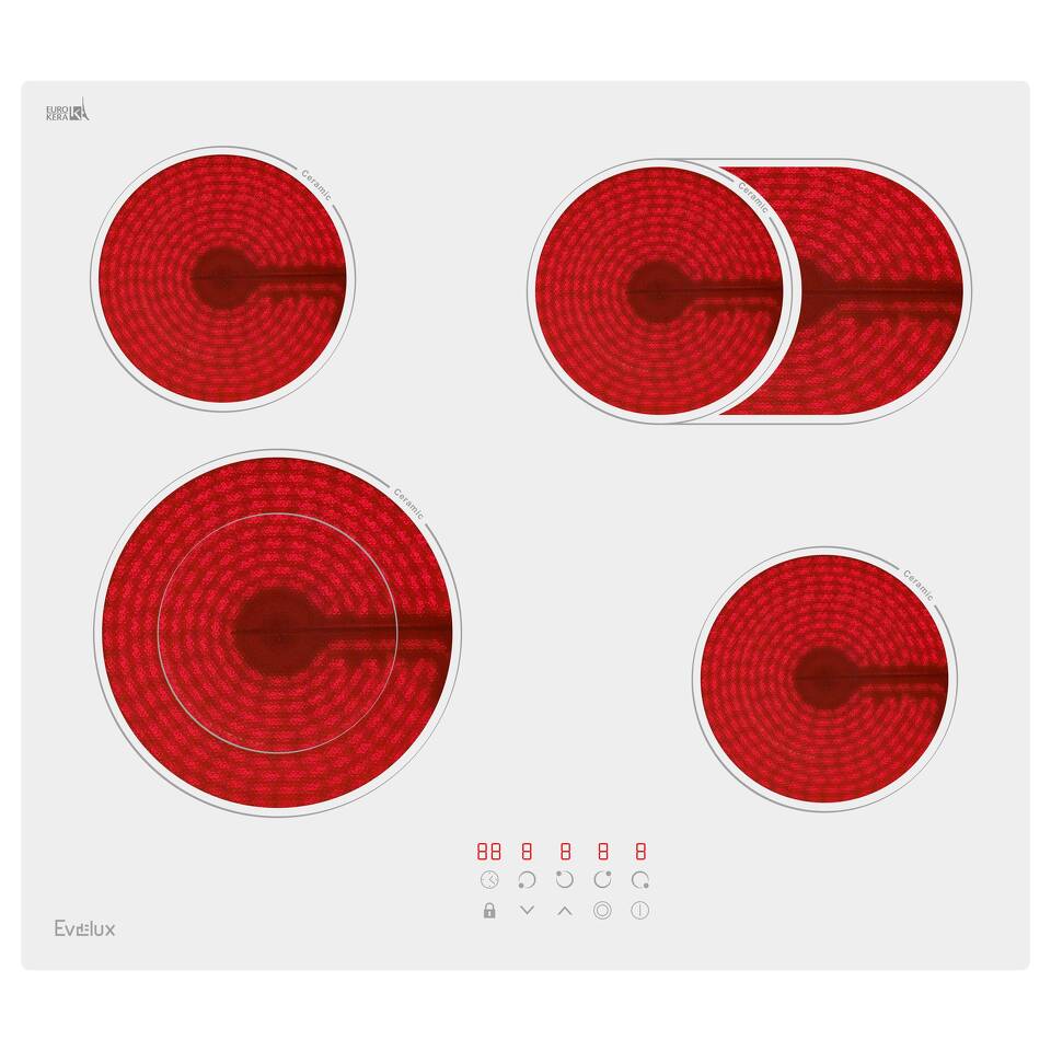 Фото Электрическая варочная панель Evelux HEV 642 W