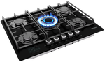 Превью картинка Газовая варочная панель Haier HHX-G75CWSB #5