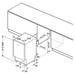 Превью картинка Посудомоечная машина 60см встраиваемая KRONA KASKATA 60 BI V2 #17