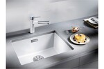 Превью картинка Гранитная мойка Blanсo SUBLINE 500-U SILGRANIT PuraDur серый беж с отв.арм. InFino #3