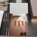 Превью картинка Наклонная вытяжка Weissgauff Yota 600 Touch White Glass #15
