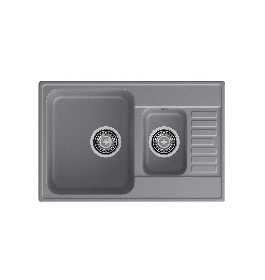 Фото Кварцевая мойка Lex ST. MORITZ 740 DEEP GREY кварцевая мойка