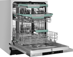 Превью картинка Посудомоечная машина 60см встраиваемая Weissgauff BDW 6151 Inverter Touch AutoOpen Timer Floor #18