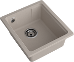 Превью картинка Кварцевая мойка GranFest GF-URBAN 4540 Песочный #2