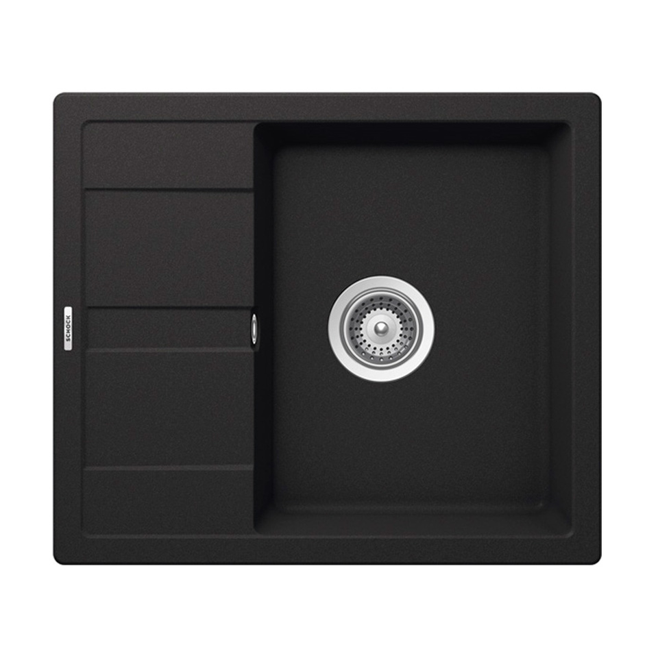 Фото Гранитная мойка SCHOCK OPTIMA 45D CRISTALITE оникс