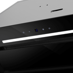 Превью картинка Полновстраиваемая вытяжка Maunfeld TRAPEZE 602SGG Black #3