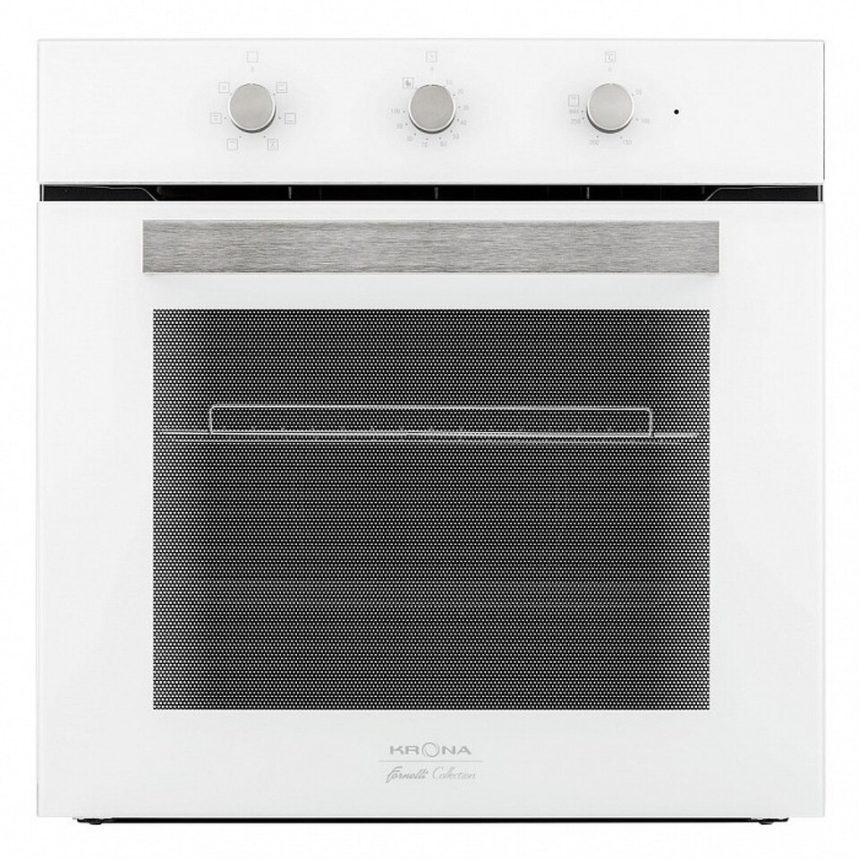 Фото Электрический духовой шкаф KRONA ROMANA 60 WH электрический духовой шкаф (независимый)