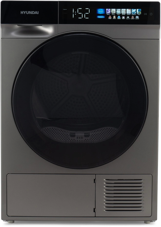 Фото Машина сушильная Hyundai DFE9430 DARK GRAY