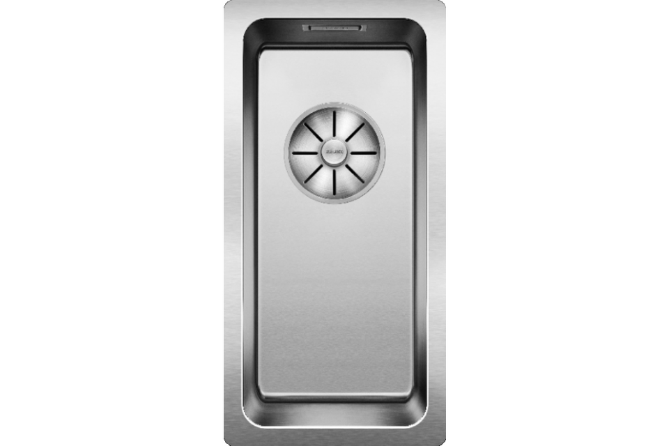 Фото Металлическая мойка Blanсo ANDANO 180-U нерж.сталь зеркальная полировка без аксессуаров с отв. арм. InFino