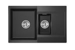 Превью картинка Кварцевая мойка GRANULA 7808, ЧЁРНЫЙ #3