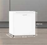 Превью картинка Холодильник с одной дверцей Meferi MFR50WH MINI LIGHT #1