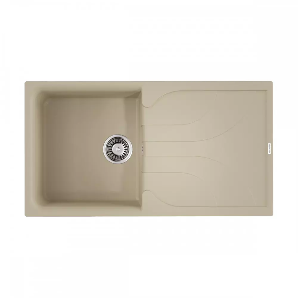Фото Гранитная мойка Omoikiri Yasugata 100-BE Tetogranit/ваниль