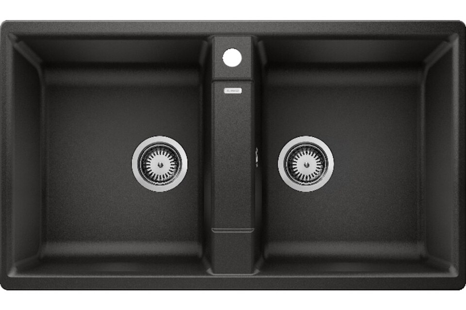 Фото Гранитная мойка Blanсo ZIA 9 SILGRANIT PuraDur черный