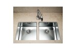 Превью картинка Металлическая мойка Blanсo CLARON 400-U нерж.сталь зеркальная полировка с отв. арм. InFino #3