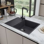 Превью картинка Кварцевая мойка Maunfeld MFQS-700DGR #2