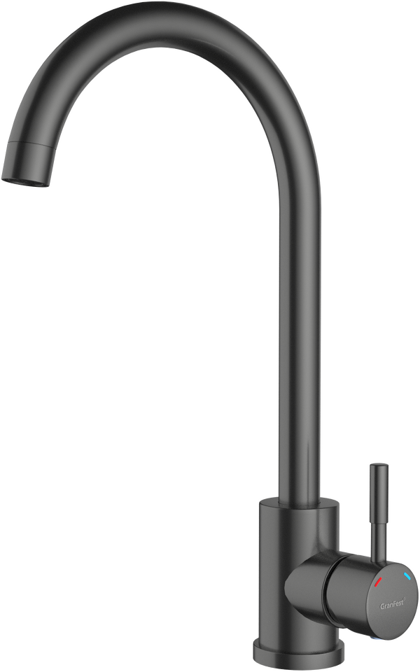 Фото Смеситель для кухни GranFest Z-5410 PVD графит