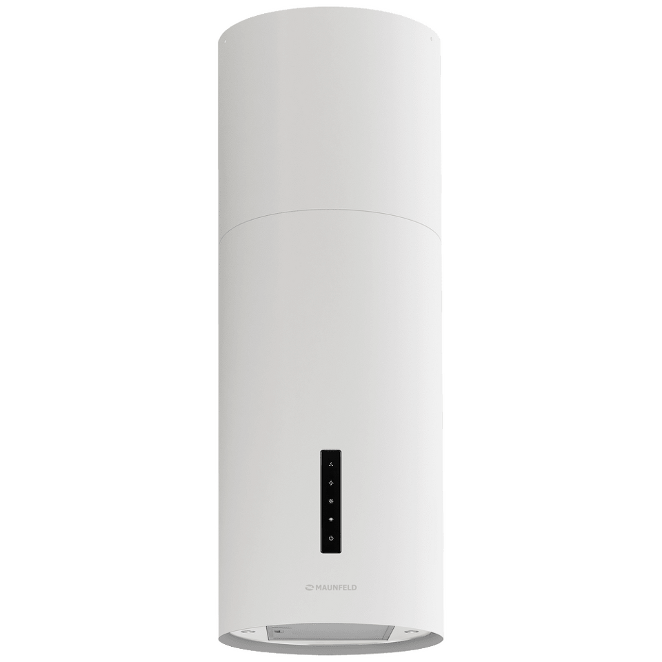 Фото Островная вытяжка Maunfeld Ford 39 Isla Sensor White