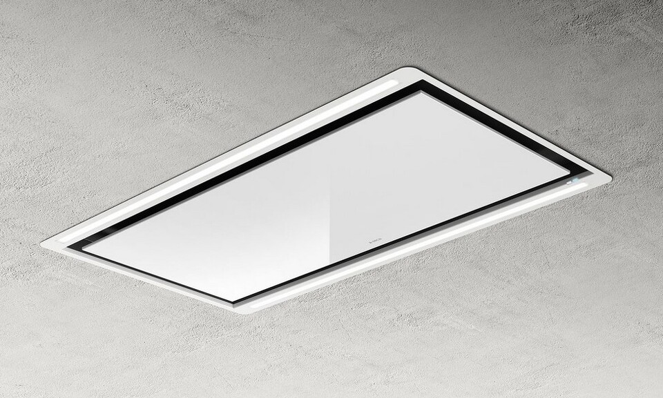 Фото Потолочная вытяжка Elica HILIGHT GLASS H30 WH/A/100