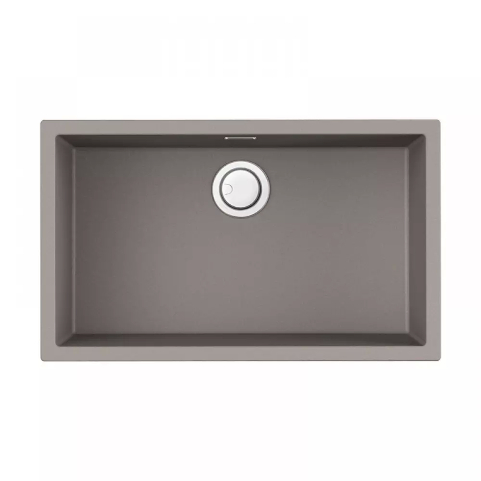 Фото Кварцевая мойка Omoikiri Yamakawa 75-U/I-GR Artceramic/leningrad grey