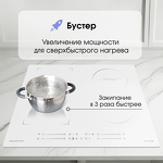 Превью картинка Индукционная варочная панель Zigmund & Shtain CI 49.6 W #4