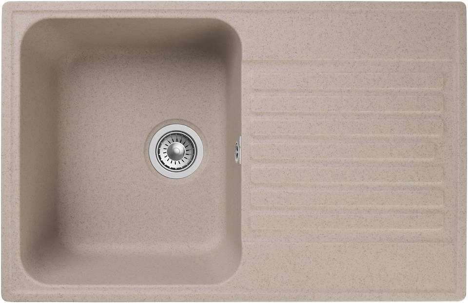 Фото Кварцевая мойка GranFest GF-QUARZ 78 Песочный