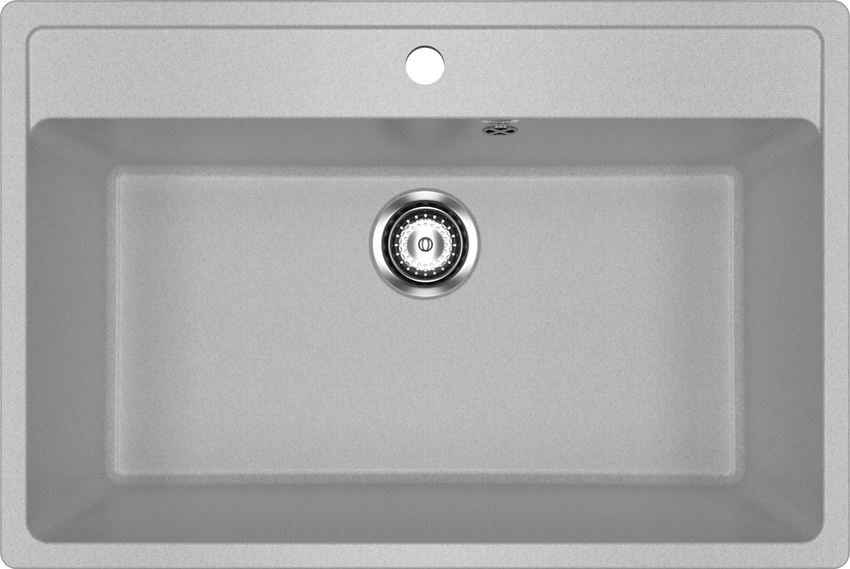 Фото Мраморная мойка Weissgauff WG 600310 Comfort Cold Grey