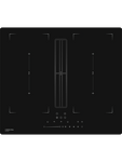 Превью картинка Индукционная варочная панель HIBERG с вытяжкой i6-VM8 B (60см, инверторная) #1
