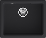 Превью картинка Кварцевая мойка GranFest GF-URBAN 4555 Черный #1