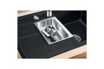 Превью картинка Гранитная мойка Blanсo METRA 6S Compact SILGRANIT PuraDur черный с клапаном-автоматом #9