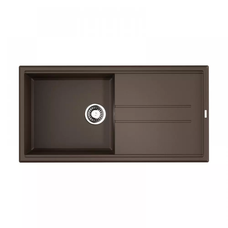 Фото Гранитная мойка Omoikiri Tedori 100-DC Tetogranit/темный шоколад