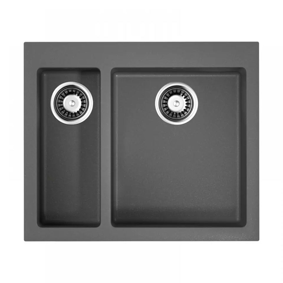 Фото Гранитная мойка Omoikiri Bosen 59-2-PL Tetogranit/платина