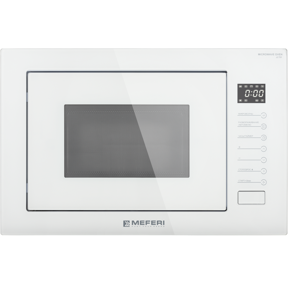 Фото Печь микроволновая встраиваемая Meferi MMO6025WH ULTRA